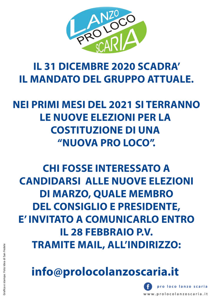 Nomina nuovo Consiglio e Presidente